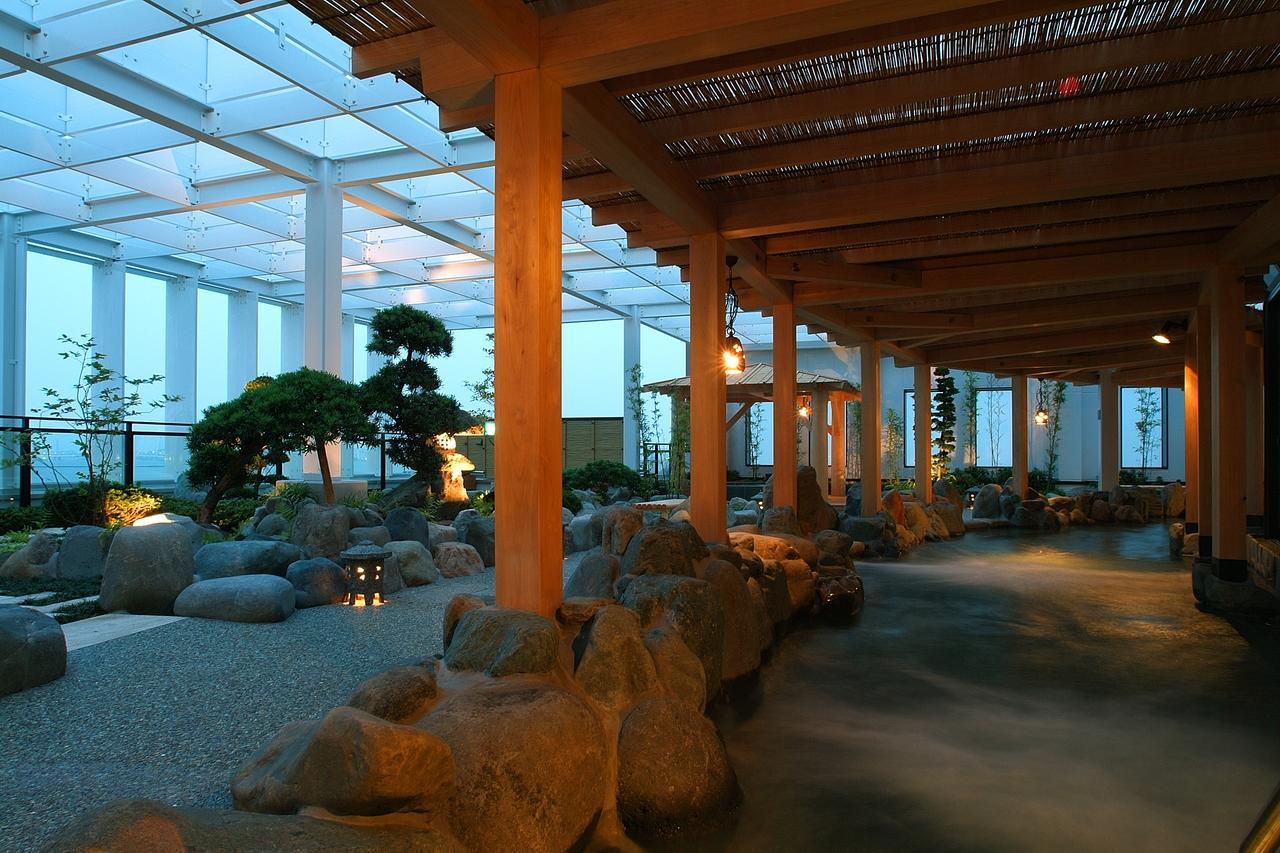 Yokohama Minatomirai Manyo Club Hotel Exterior foto